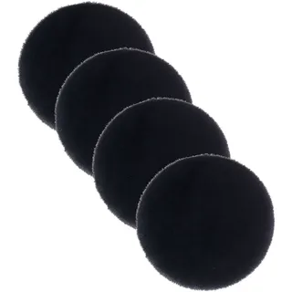 Astra Elda Kinderteppich Ø 35 cm Schwarz