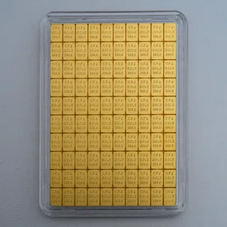 Goldtafel (100x 0,5g Feingold) "CombiBar"