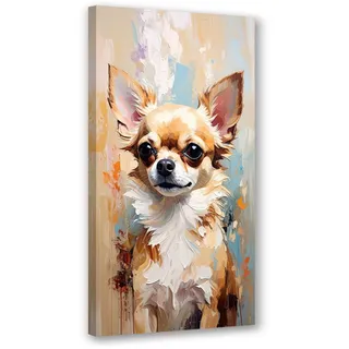 Feeby Tiere Leinwand 60x120 cm