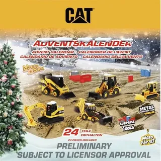 Carrera CAT Baustelle Spielwaren Adventskalender