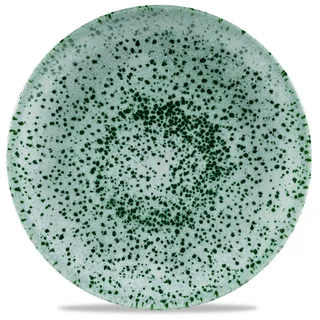 Churchill Teller Studio Prints Mineral Green Flach Coup Teller, 26 cm, 12 grün