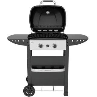 Barbecue A Gas 2 Fuochi Simply Hot ‚Äì Con Griglia In Ghisa E Ripiani Laterali