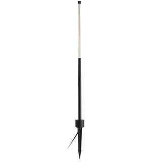 BAMBOU Erdspieß Lampe Schwarz 106 cm 75557 Faro Barcelona - Grau