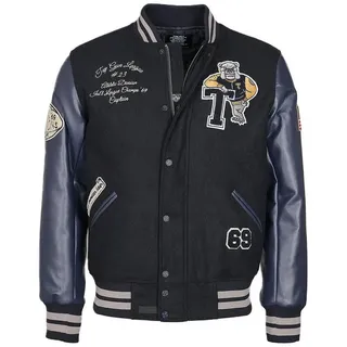 TOP GUN Collegejacke TG25014 blau L