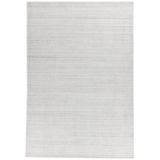 handgewebter Teppich  Mysen , grau , Viskose, Wolle , Maße (cm): B: 200 H: 1,1
