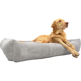 Petlando Hundebett Like Ortho Luke L 120 x 80 cm grau