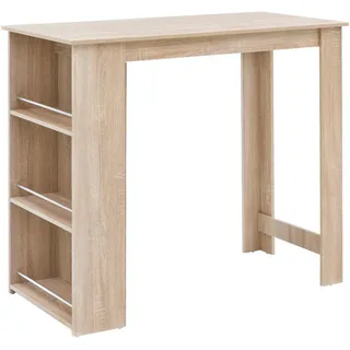 Mid.you Bartisch, Sonoma Eiche, Holzwerkstoff, rechteckig, eckig, Wange, 60x107.5x120 cm, Stauraum, Esszimmer, Tische, Stehtische