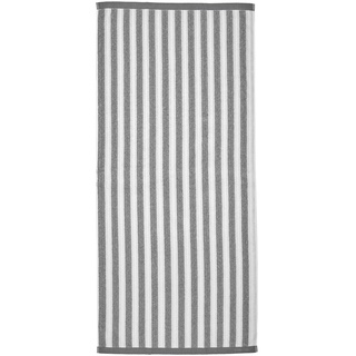 Marimekko - Kaksi Raitaa Badetuch 70 x 150 cm, weiß / grau