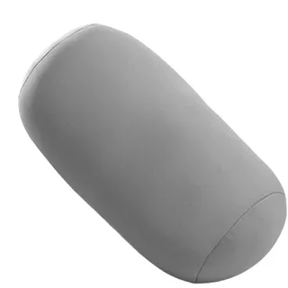 Generisch Mikroperlen-Nackenrolle Runde Perlen Kissen Nackenrolle Nackenkissen Mikroperlen Rundkissen Für Schlaf, Yoga, Reise (Tube Design, 6 Unzen)