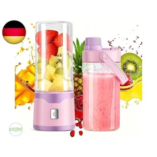 Mixer to Go, Tragbarer Schneller Mixer Smoothie Maker, 18-Blatt