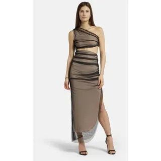 Nicowa Jerseykleid AWITO MAXI (1-tlg) im One-Shoulder-Design schwarz 38