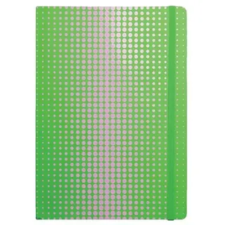 Cedon Notizbuch A4 grün/pink