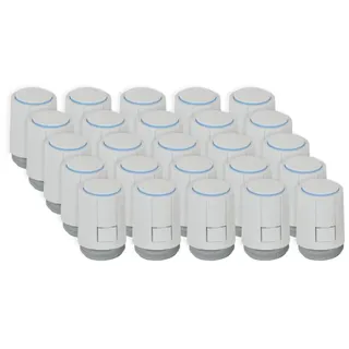 Möhlenhoff GmbH Stellantrieb Fußbodenheizung 230 V NC Alpha 5 Ventilanpassung VA80 lichtgrau RAL 7035