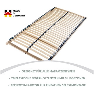 Lattenrost »VARI 90 x 200 cm & 140 x 200 cm«, HOME DELUXE, Made in Germany, Perfekte Körperanpassung 90 cm x 200 cm