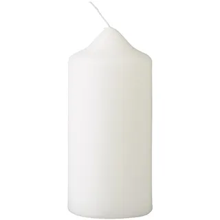 METRO Professional Stumpenkerzen, Paraffin, Ø 5.8 x 13 cm, Leuchtdauer von 30 Stunden, weiß, 6 Stück