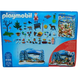 PLAYMOBIL Advent Calendar Forest Winter Wonderland 4166