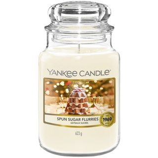 YANKEE CANDLE Große Kerze SPUN SUGAR FLURRIES 623 g Duftkerze