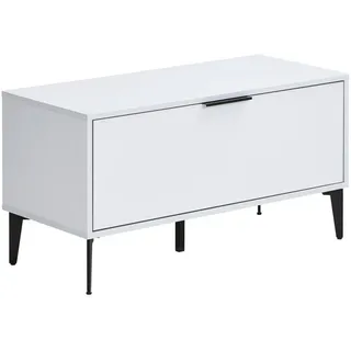 Hom ́in Hom`in Garderobenbank, Metall, 2-Sitzer, 91.6x48.1x40 cm, Typenauswahl, Truhe im Sitz, Garderobe, Garderobenbänke, Garderobenbänke