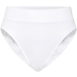 CALIDA Damen Slip - Elastic, High Waist, Softbund, Single Jersey Weiß 44/46