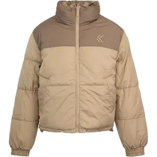 Karl Kani OG Reversible Puffer Women Jacket Jacke (DE/NL/SE/PL, Alphanumerisch, M, Regular, Regular, sand) - M