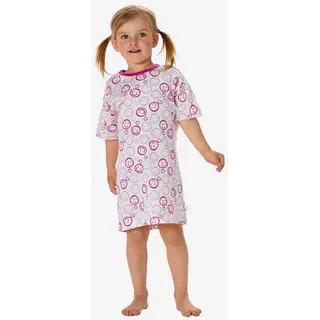 Schiesser Nachthemd Nightwear Schlafkleid, Nachtkleid, Schlafhemd weiß 98 EU