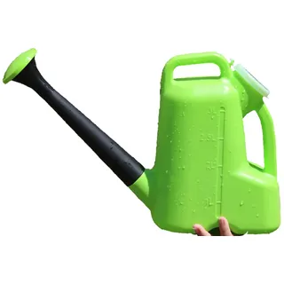 HERCHR Gießkanne Für Pflanzen Im Freien, 3 L, Gießkanne Mit Langem Auslauf Und Deckel, Gute Abdichtung, Moderne Gießkannen Für Zimmerpflanzen, Gartenblumen(3L-Grün)