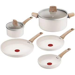 Tefal Cera Bright ON Topf-Set 7-tlg. 4 x Kochtopf + 1 x Kasserolle + 2 x Pfanne