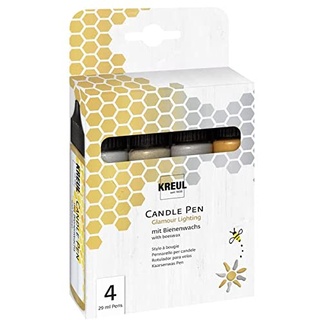 PAINT IT EASY NEU Candle Pen/Kerzenstift 4er Set Glamour Lighting