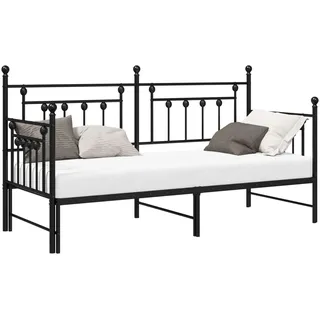 vidaXL Tagesbett 80 x 200 cm Schwarz