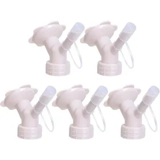 Famanu Mini Gießkanne mit Sprühaufsätzen - 5 Stück - Beige - Beige