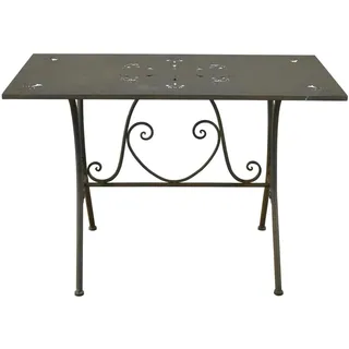 Hti-Living Lily Gartentisch 70 x 120 cm Rost