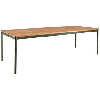 Brafab Nox Gartentisch 238 x 90 x 73 cm Beige/Grün