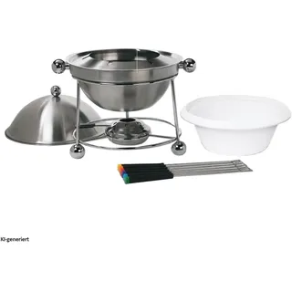 neuetischkultur Fondueset inklusive 4 Gabeln und Stövchen