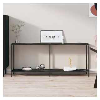 vidaXL Konsolentisch 180x35x75,5 cm schwarz