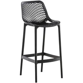 CLP Barhocker Air rund Kunststoff 160 kg schwarz