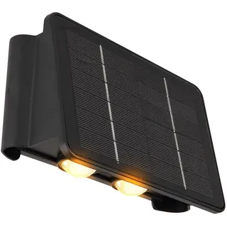 GLOBO Solarleuchte Kunststoff 6,4 x 17 x 10,8 cm 1xLED schwarz