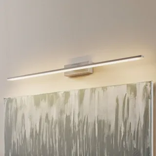Wandlampe Miroir MCJ, alu / grau / zink, für Badezimmer, Aluminium, Modern, Wandleuchte, Wandlampe Bad - 8 cm - 80 cm - 5 cm
