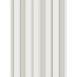 Tapete Cambridge Stripe von Cole & Son - Stone & White