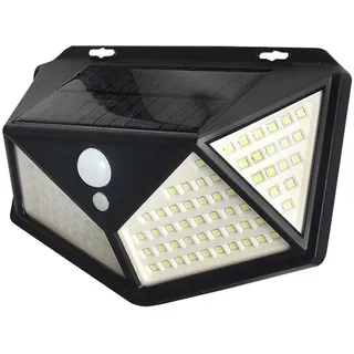 masterLED Solarleuchte Kunststoff 13,5 cm inkl. Bewegungsmelder schwarz