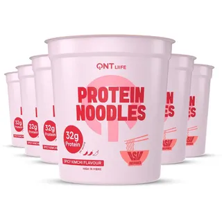 QNT Protein Noodles, Kimchi Geschmack 12x62g