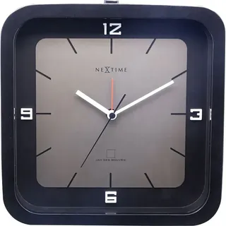 Nextime 5221zw Wanduhr - Black / Black - One Size