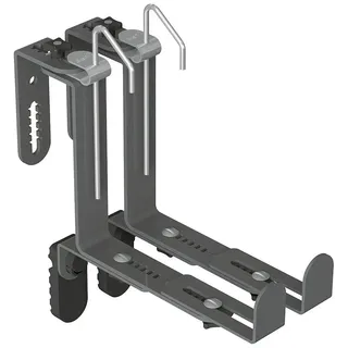 Geli Blumenkastenhalter Blumenkastenhalter Spezial Universal grau