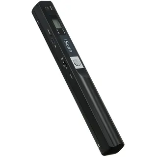 iScan Tragbarer Scanner Mini-Hand-Dokumentenscanner A4-Buchscanner JPG- und PDF-Format 300/600/900 Bewegungsgeschwindigkeit, Schwarz