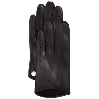 GRETCHEN Lederhandschuhe Summer Gloves mit praktischen Luftlöchern schwarz 6,5