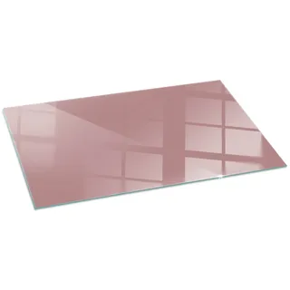 Feuerfeste Schutzmatte Aus Glas, Schützt Den Boden Effektiv Rosa 100x50 cm