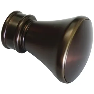GARDINIA Endstück Europa Lago für Ø 19 mm Bronze