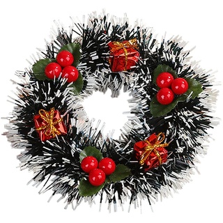 Kielsjajd Adventskranz, Weihnachten Deko Türkranz, Bauernhaus Weihnachtskranz Türkranz, Adventsgesteck Weihnachtsgesteck Tischdeko für Adventskranz, Weihnachtskranz, Basteln (B, One Size)