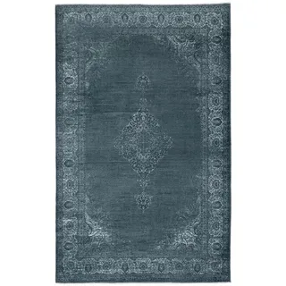 tesso living Vintage-Teppich, Grau, Textil, Rechteckig, 195x290 cm & Böden, Teppiche, Vintage-Teppiche