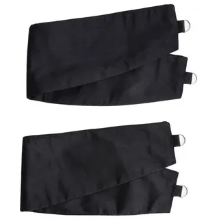 Next Raffhalter Set mit 2 Raffhaltern aus Mattsamt schwarz
