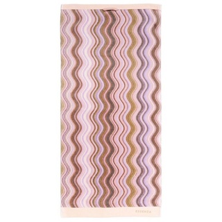 Essenza Handtücher Sol, Frottier-Velours (1-St), mit fließenden Linien rosa 50 cm x 100 cm